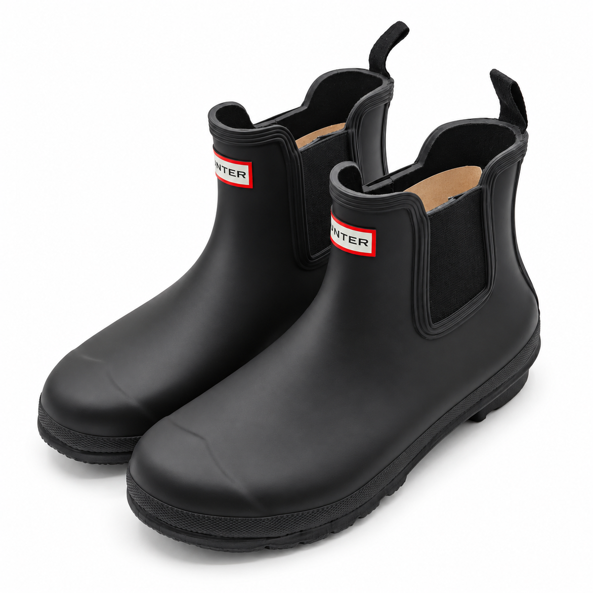 Hunter Original Chelsea Boots Womens 11 Black Waterproof Rubber WFS2078RMA Matte