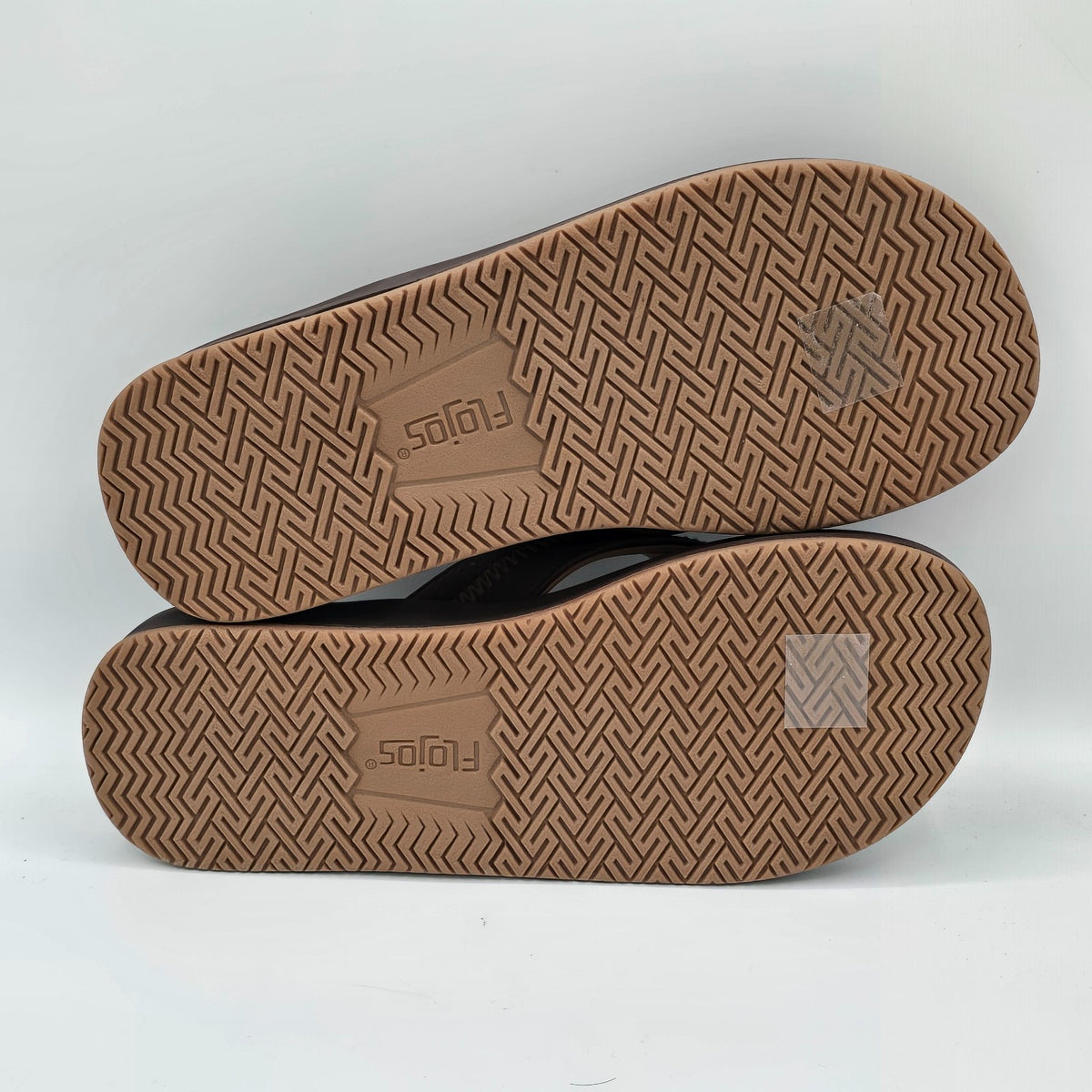 Flojos Flip Flops Men's Water Resistant Memory Foam Sandals Brown Pick Size