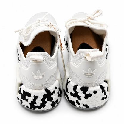 adidas Originals NMD_R1 GZ4307 White Black Boost Sneakers Men's Size 8.5