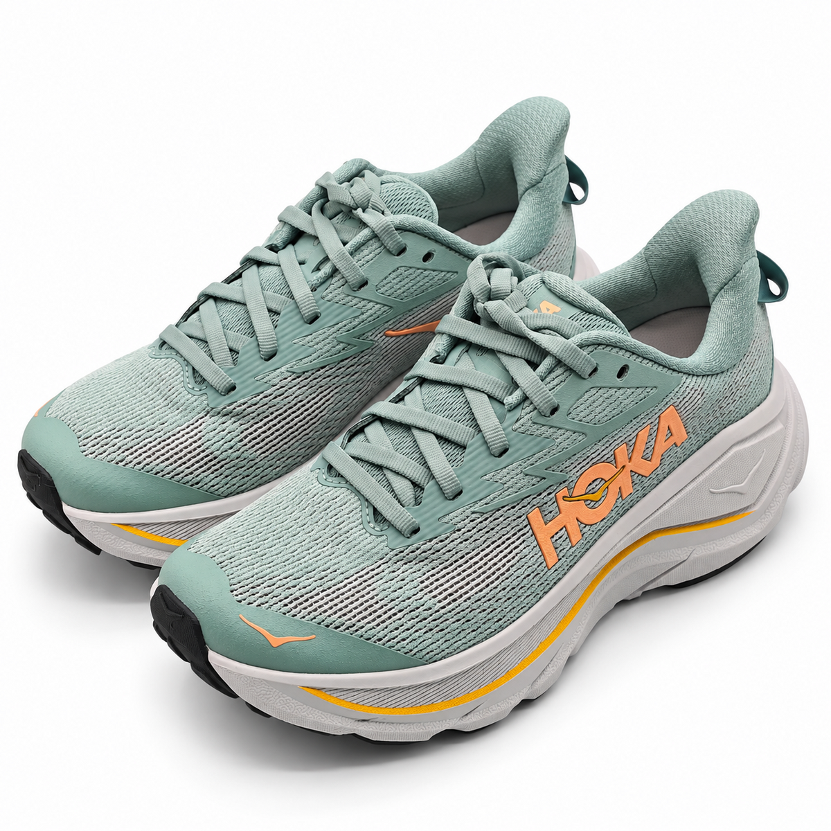 HOKA Challenger 8 Women's Running Shoes Jade Cosmic Grey 1168717-JDC Trail