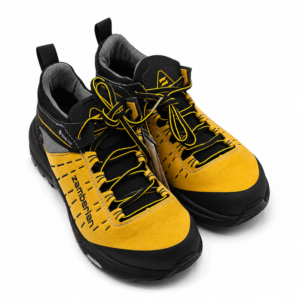 Zamberlan 335 Circe GTX Low Hiking Shoes Gore-Tex Yellow Women's 7 Made Italy