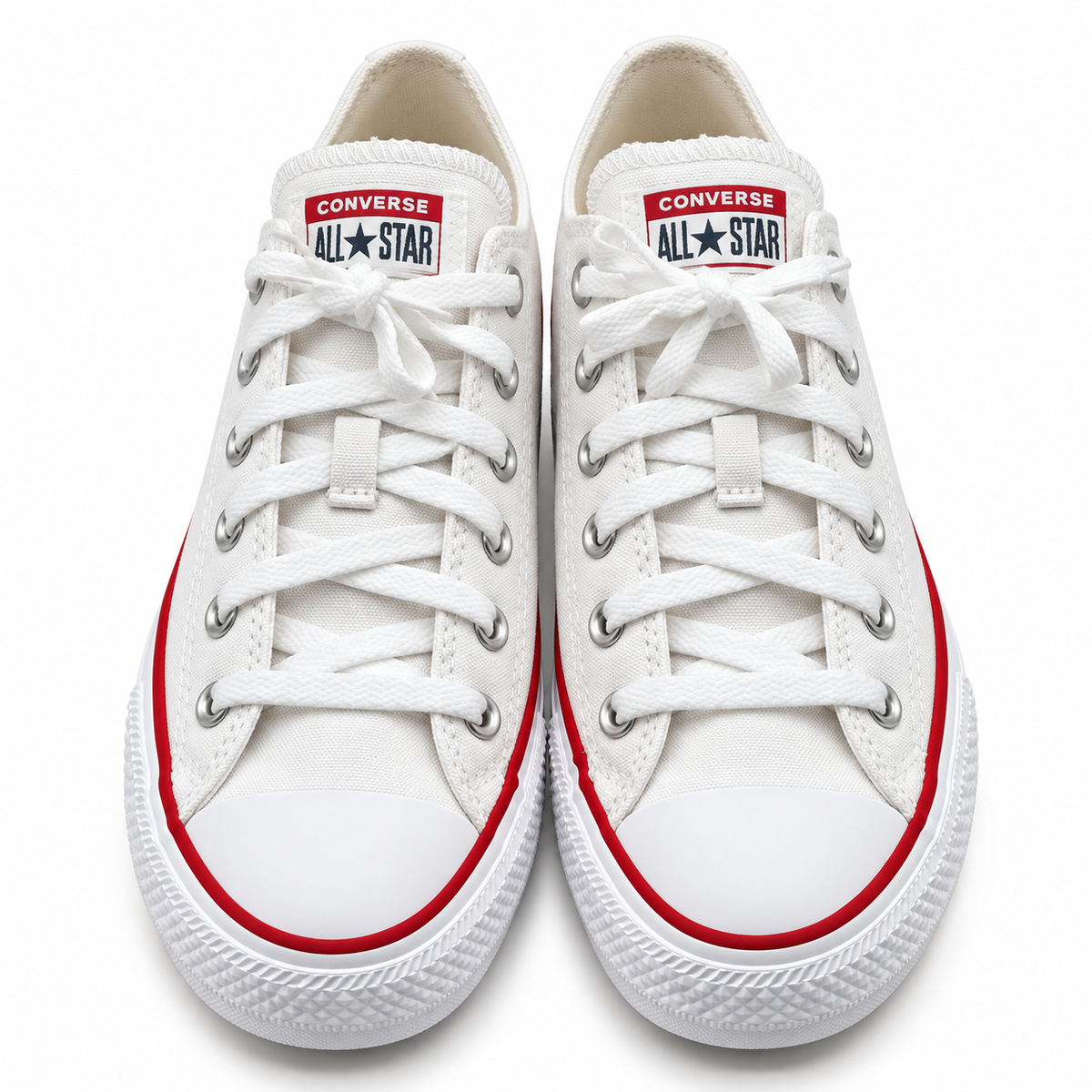 Converse Chuck Taylor All Star Men 8 White Low Top Canvas M7652C Shoes Retro
