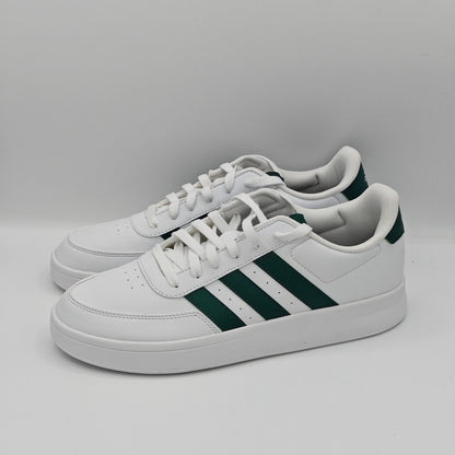 Men's Adidas Breaknet Court Shoes Sneake White/Green FX8708