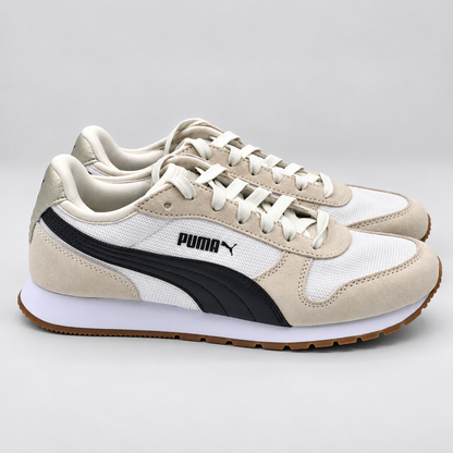 PUMA Women's Jogger Cream Black Retro Casual Walking Sneakers Pick Size 407212