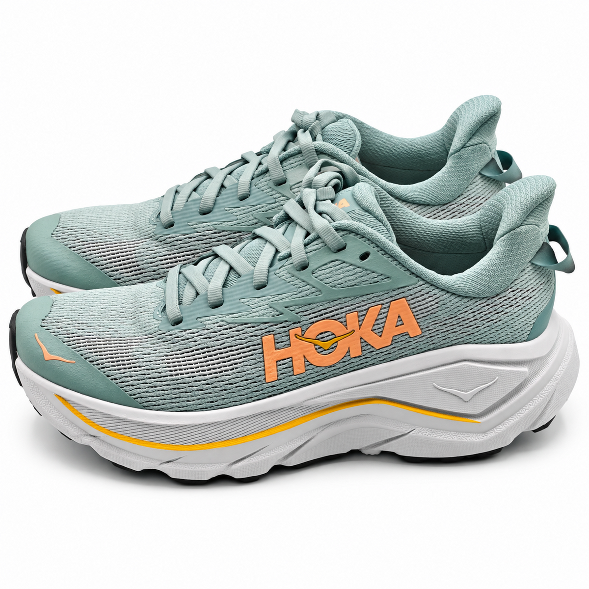 HOKA Challenger 8 Women's Running Shoes Jade Cosmic Grey 1168717-JDC Trail