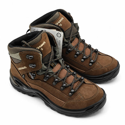 LOWA Renegade GTX Mid WS Women's 7 EU38 Gore-Tex Waterproof Brown Hiking Boots