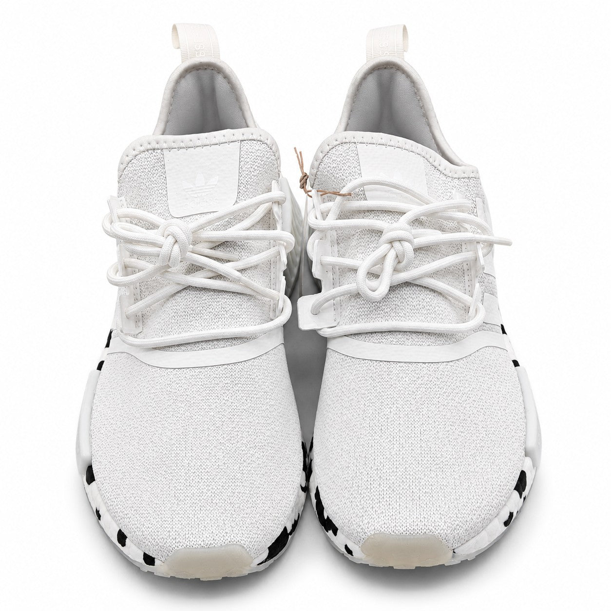 adidas Originals NMD_R1 GZ4307 White Black Boost Sneakers Men's Size 8.5