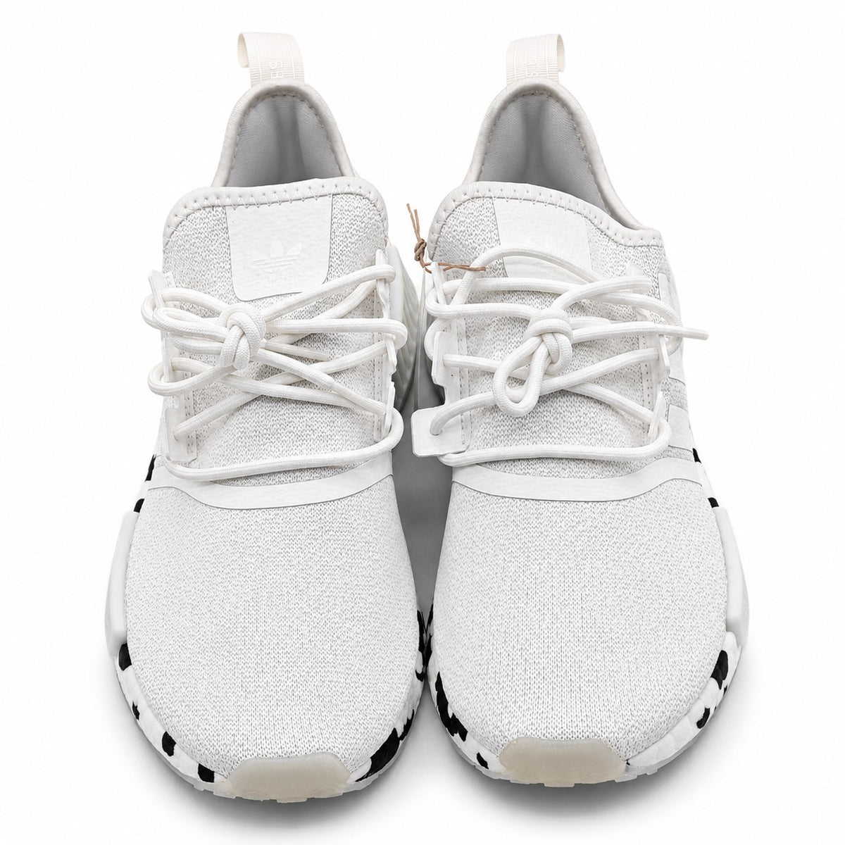 adidas Originals NMD_R1 GZ4307 White Black Boost Sneakers Men's Size 8.5