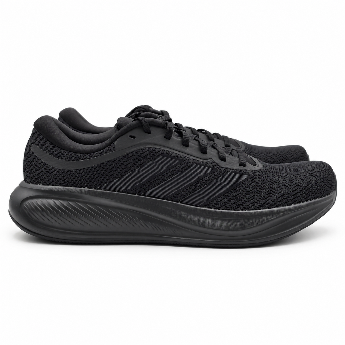 adidas Response Runner 2 Mens Black Cloudfoam Running Shoes Pick Size KJ1737
