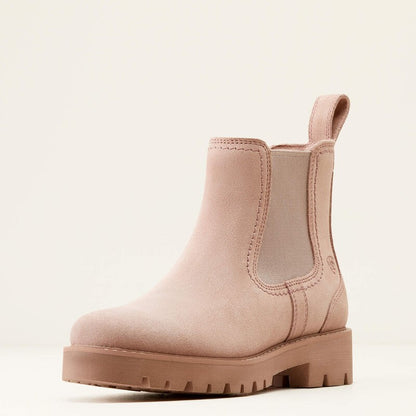 Ariat(R) Wexford Lug Chelsea Boots Dusty Rose Waterproof Women's Pick Size New