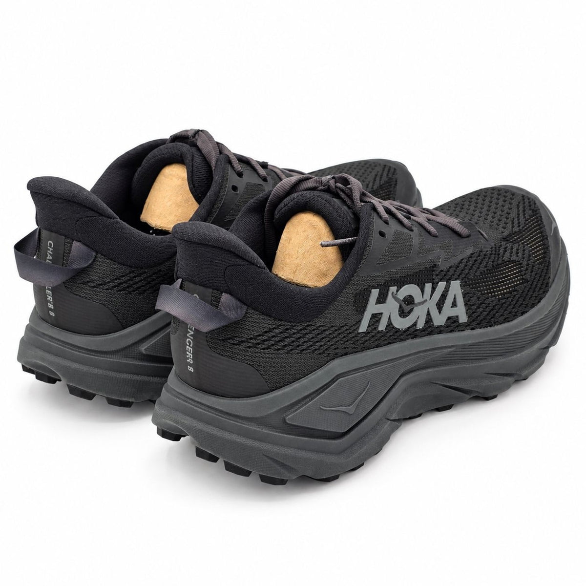 HOKA Challenger 8 Men's 8.5 D Black Outer Orbit Trail Running Shoes 1168716