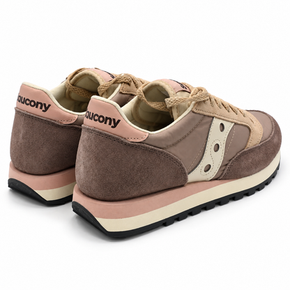 Saucony Jazz Original Women's 8.5 Tan Pink Retro Sneakers New With Box