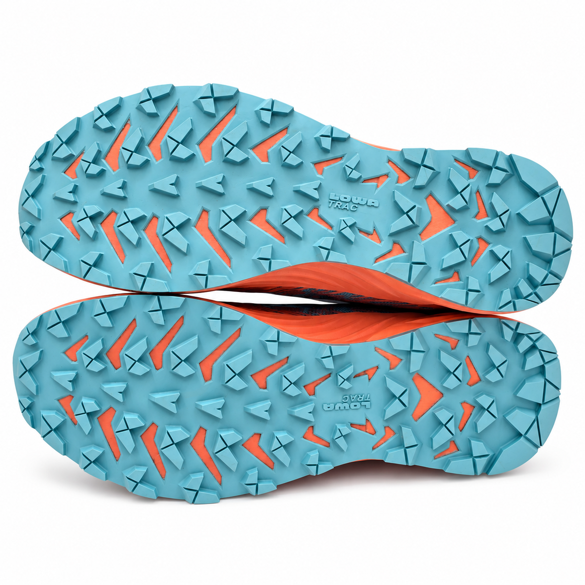 LOWA Amplux WS Women's 9 Blue Orange Trail Running Shoes New No Box