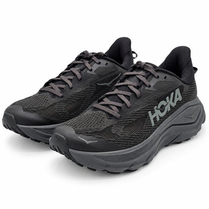 HOKA Challenger 8 Men's 8.5 D Black Outer Orbit Trail Running Shoes 1168716