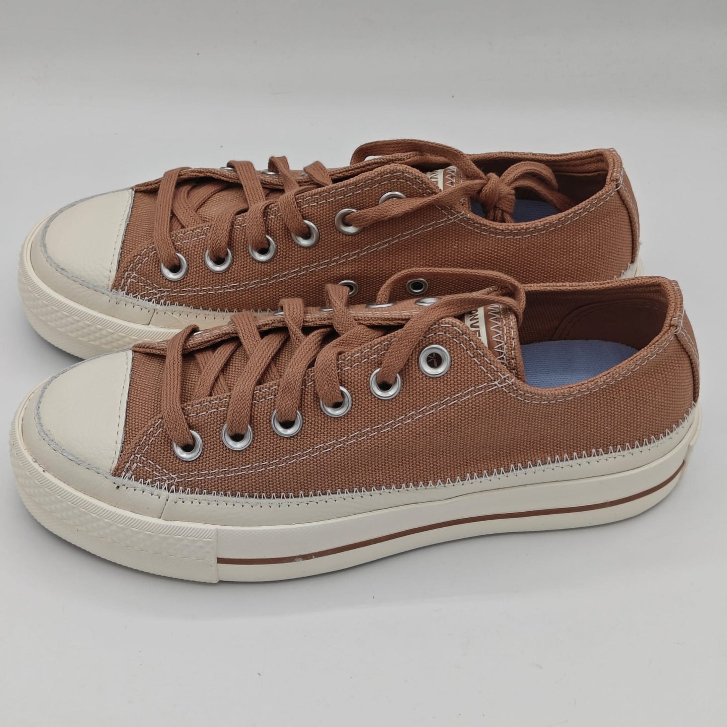 Converse Chuck Taylor All Star Lift Platform OX Clay Pot Egret A05249C Size 6