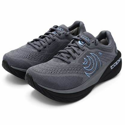 Topo Athletic Phantom 4 WP Women's Size 7 Grey Blue Waterproof Running Shoes