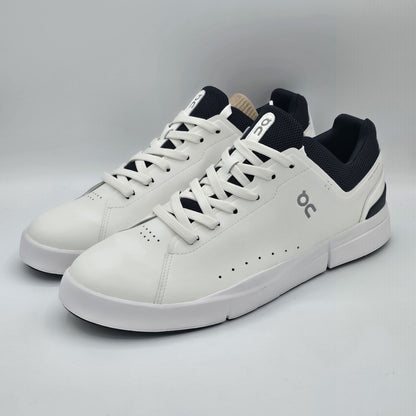 On The Roger Advantage White Midnight Tennis Sneakers 3MD10640148 Men's 12.5