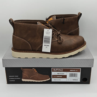 Buffalo David Bitton Metcalf Men's Chukka Boots Casual Lace Up Ankle Style