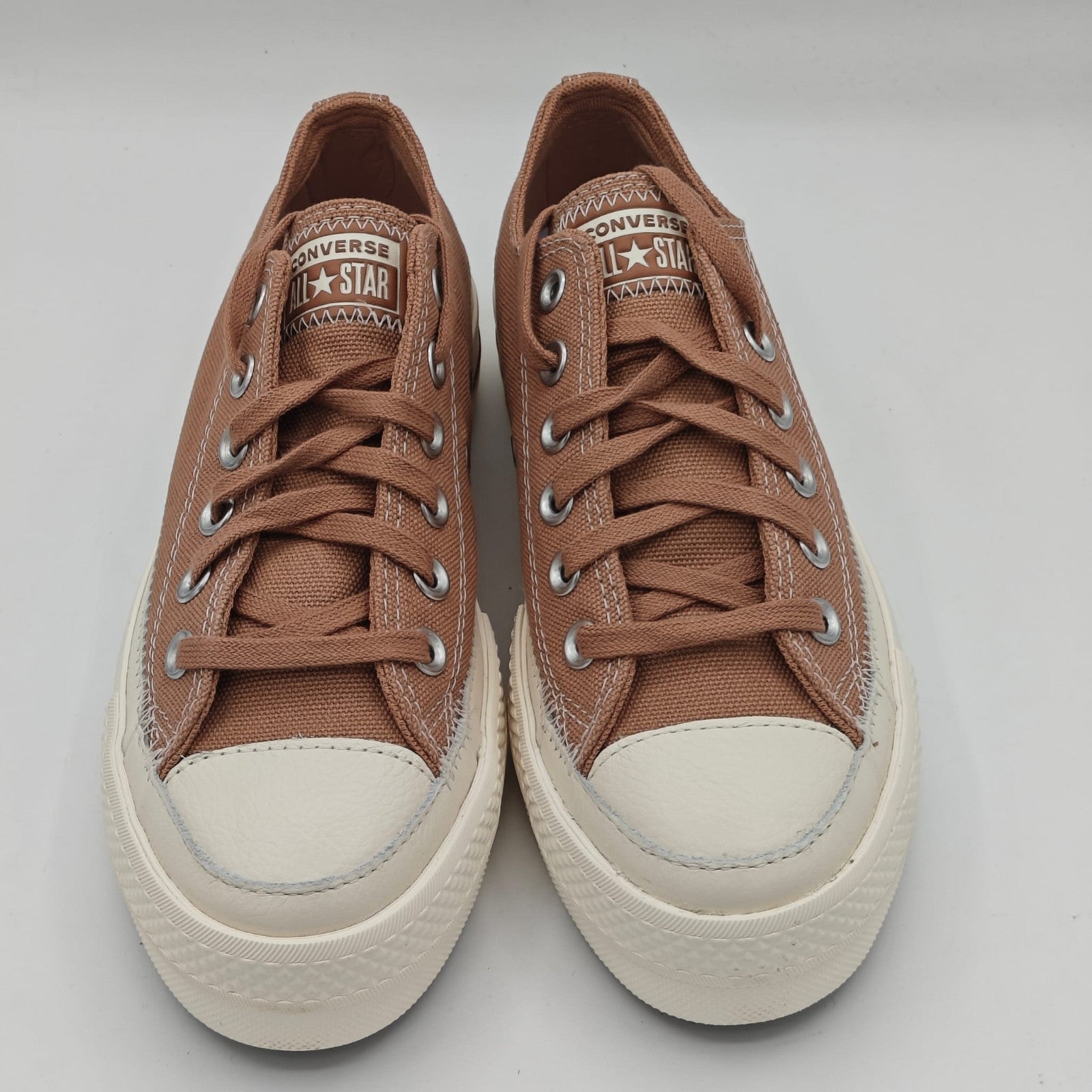 Converse Chuck Taylor All Star Lift Platform OX Clay Pot Egret A05249C Size 6