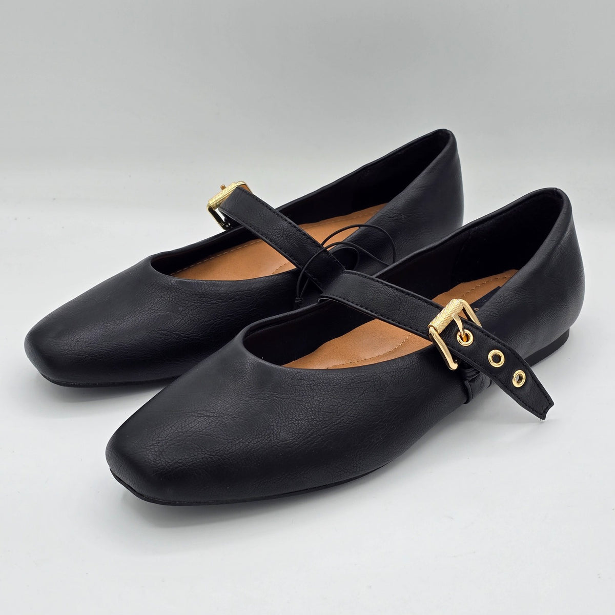 DV Dolce Vita Mulaney Flats Women's Buckle Mary Jane Black Pick Size
