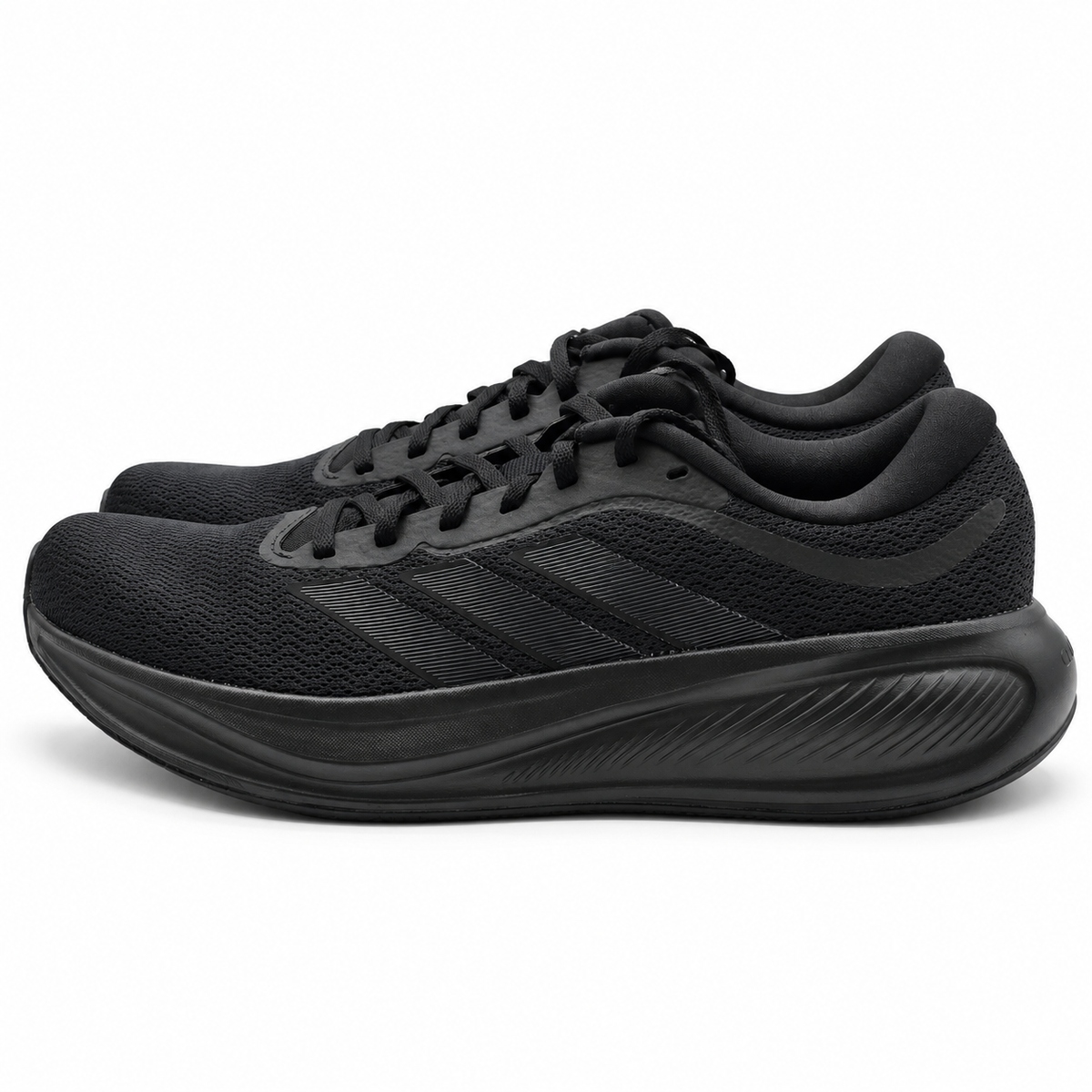 adidas Response Runner 2 Mens Black Cloudfoam Running Shoes Pick Size KJ1737