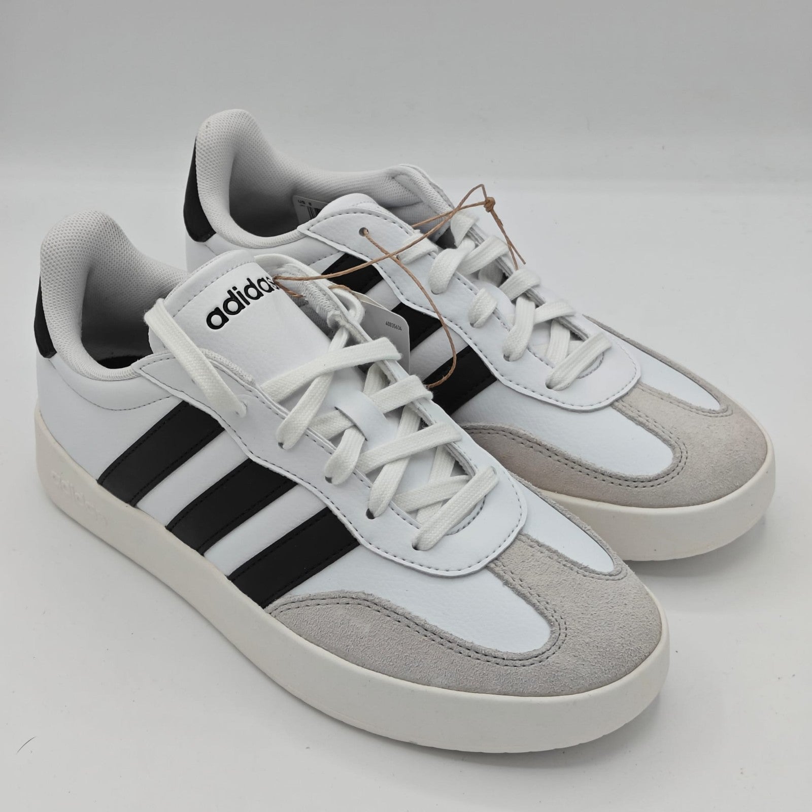 Adidas Barreda Shoes Women's Retro T-Toe Terrace Tennis White Black Pick Size