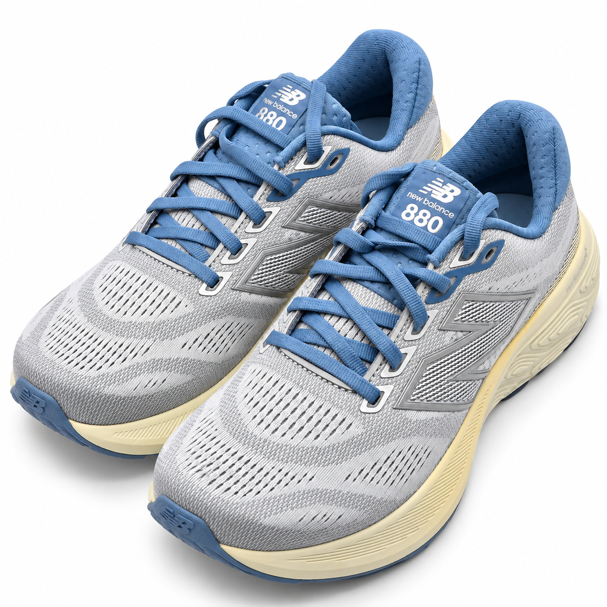 New Balance Fresh Foam X 880v15 Womens 8 B Gray Mesh Road Running Shoes W880C15