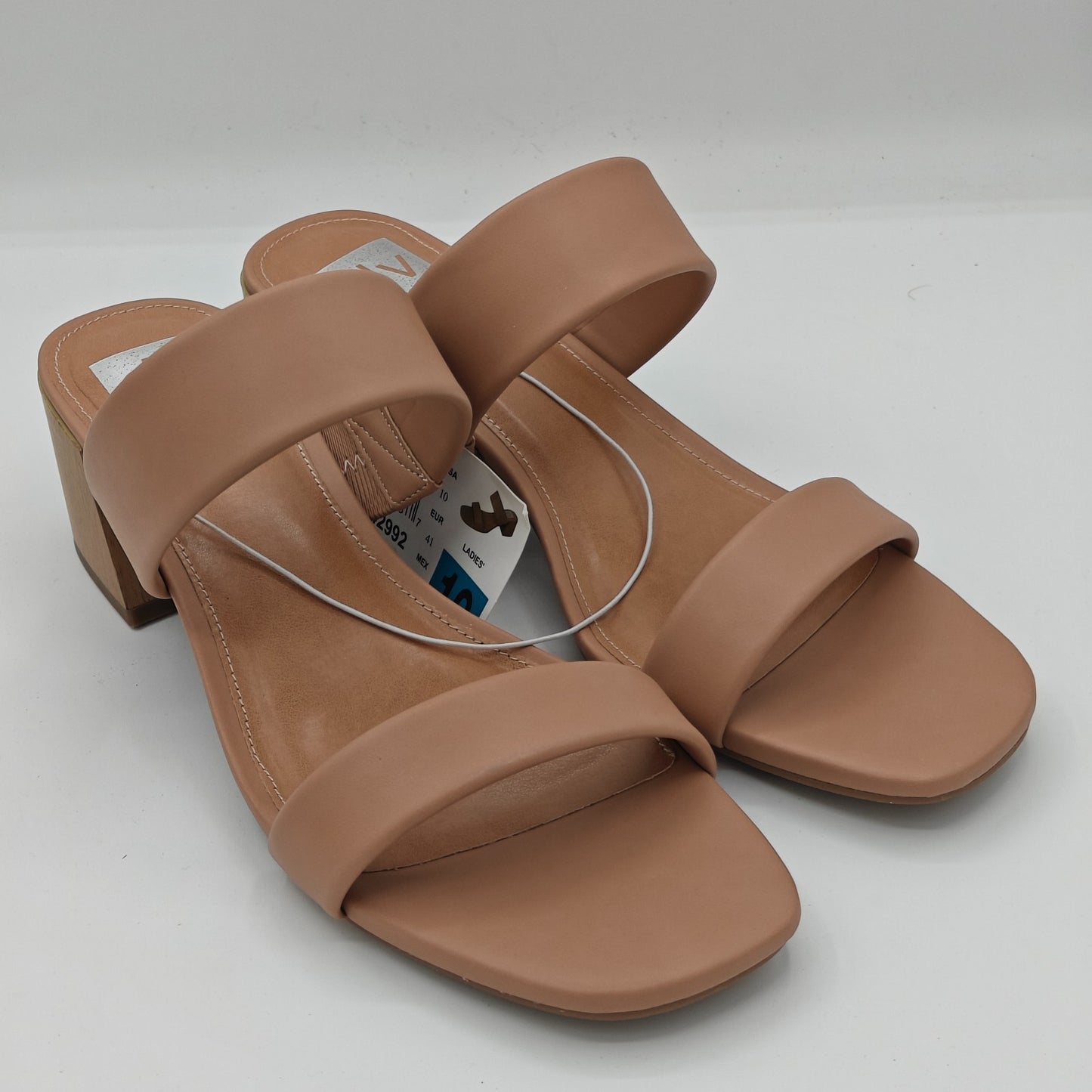 dv by Dolce Vita Sharona Women's Dual Straps with Block Heel Sandals