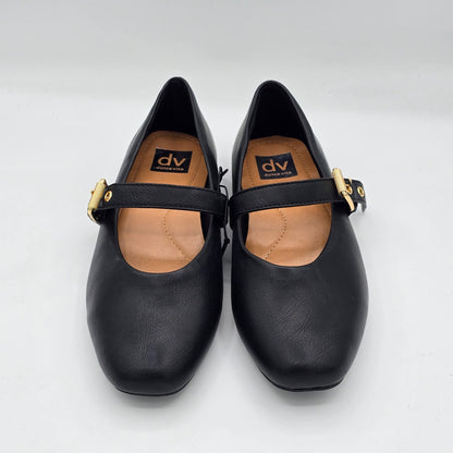 DV Dolce Vita Mulaney Flats Women's Buckle Mary Jane Black Pick Size