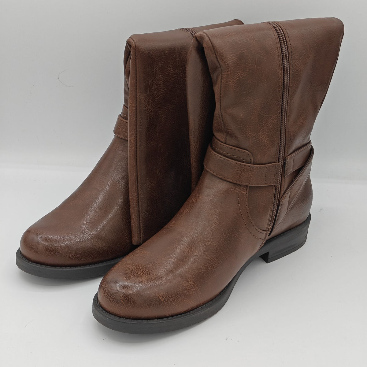 Baretraps Cassidy Faux Leather Women's Riding Boot Brown PICK SIZE
