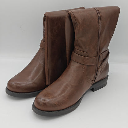 Baretraps Cassidy Faux Leather Women's Riding Boot Brown PICK SIZE
