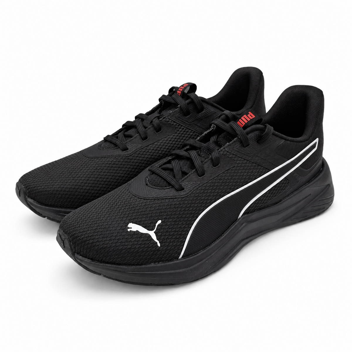 PUMA "Disperse Sneaker" Men's Lightweight Optimal Comfort SOFTFOAM (Black )