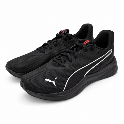 PUMA "Disperse Sneaker" Men's Lightweight Optimal Comfort SOFTFOAM (Black )