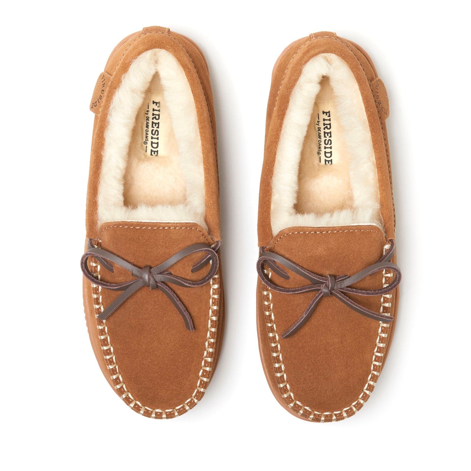 Fireside by Dearfoams Women's Alice Springs Genuine Shearling Slipper  size 9