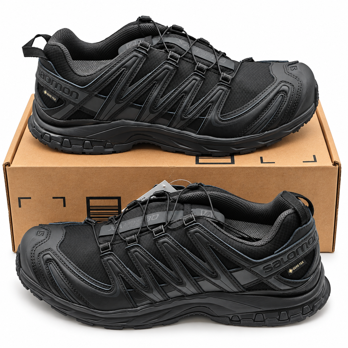 Salomon XA Pro 3D GTX Forces Mens 11 Black Gore Tex Waterproof Shoes L37348800