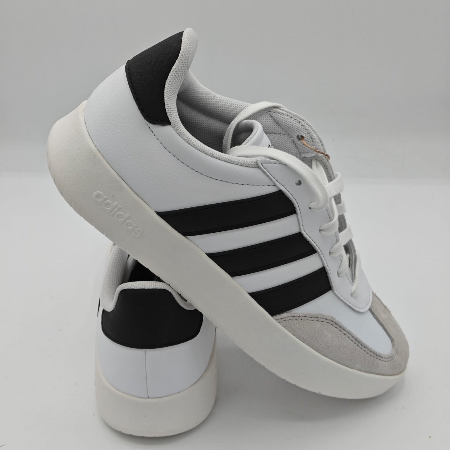 Adidas Barreda Shoes Women's Retro T-Toe Terrace Tennis White Black Pick Size