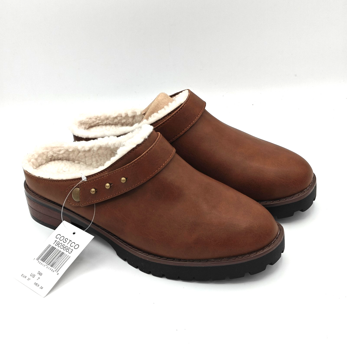 Kensie "Wrylie" Women's Shoe Convertible Slingback Faux Leather Clog (Tan)
