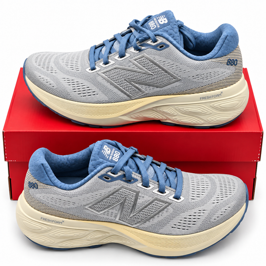 New Balance Fresh Foam X 880v15 Womens 8 B Gray Mesh Road Running Shoes W880C15
