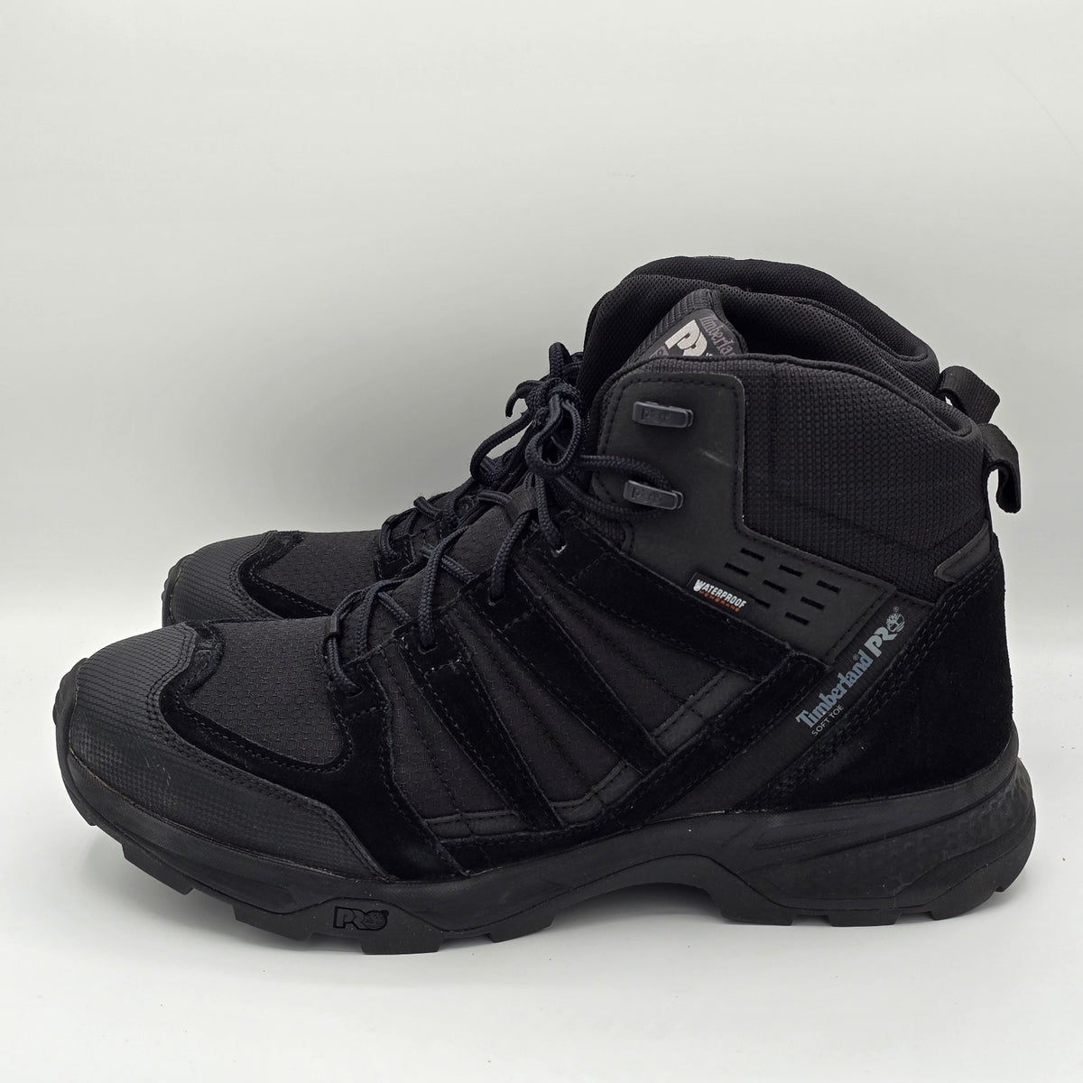 Timberland PRO Switchback LT WP Soft Toe Work Boots Black Men's 11.5 Wide