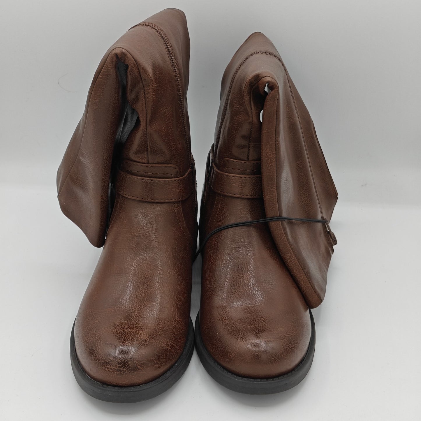 Baretraps Cassidy Faux Leather Women's Riding Boot Brown PICK SIZE