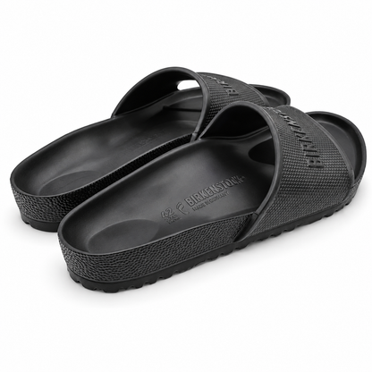 Birkenstock Barbados EVA Slides Men US 9 Women 11 EU 42 Black Sandals 1015398