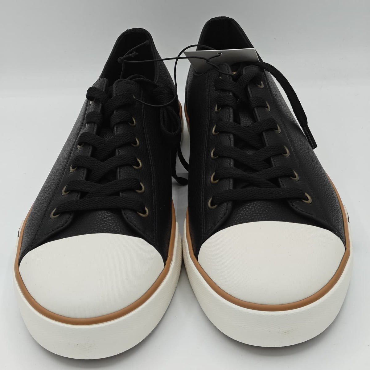 Ben Sherman Hadley Lo Sneakers Men's Black White Lace-Up Low Top Casual
