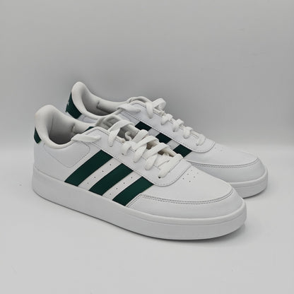 Men's Adidas Breaknet Court Shoes Sneake White/Green FX8708
