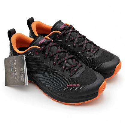 LOWA Amplux Ws Women's 8.5 EU 41 Black Melon Trail Running Shoes 320695-9962