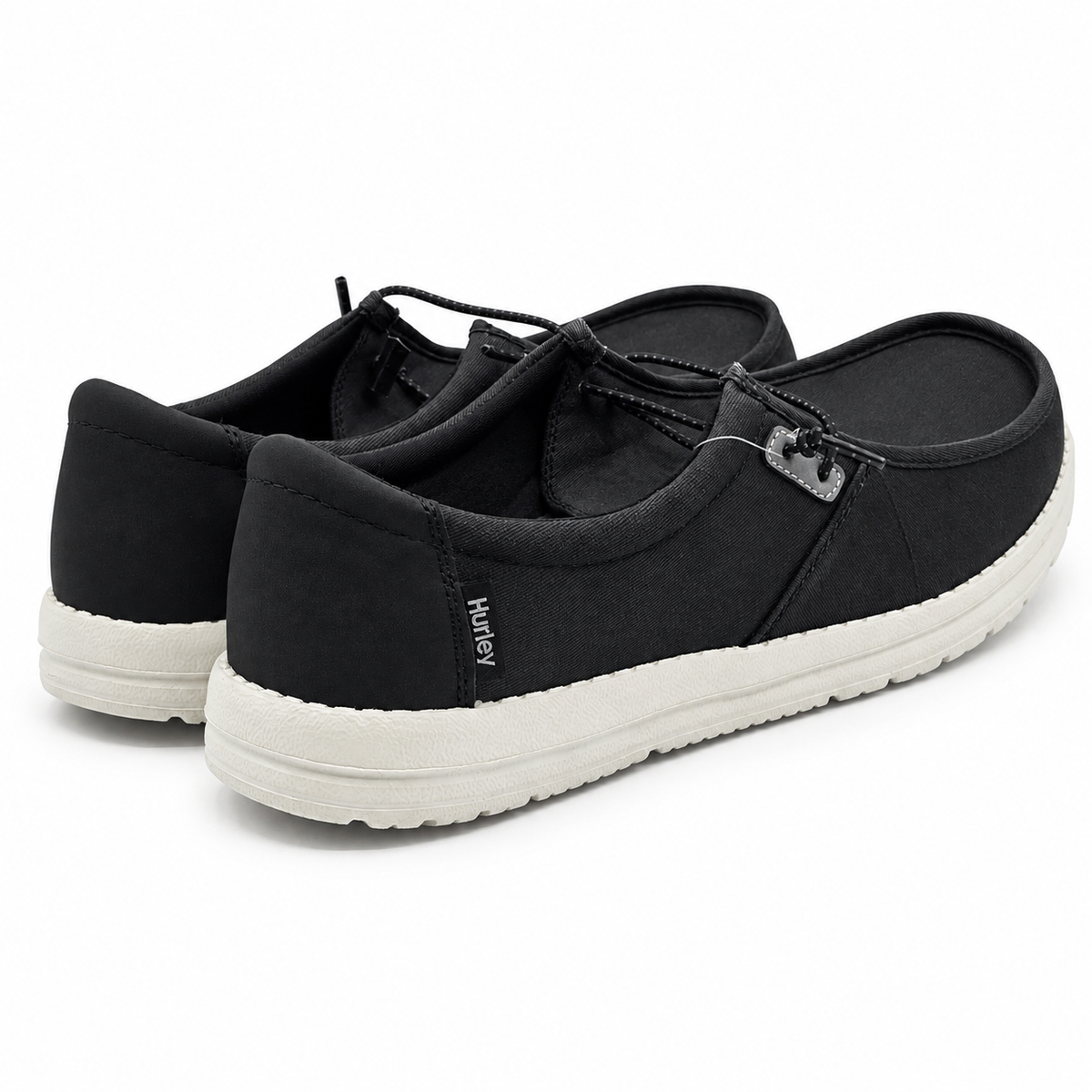 Hurley Nesota Mens Black Memory Foam Lightweight Casual Comfort Shoes Pick Size