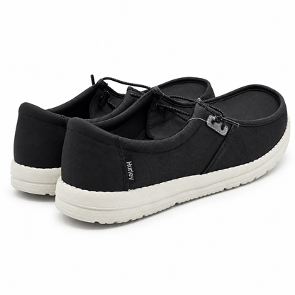 Hurley Nesota Mens Black Memory Foam Lightweight Casual Comfort Shoes Pick Size