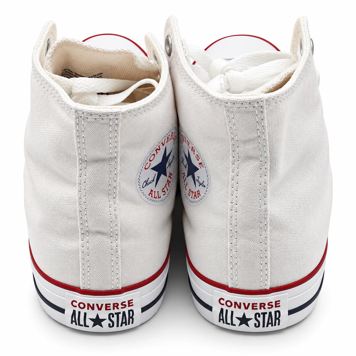 Converse Chuck Taylor All Star Women 8.5 White High Top Canvas M7650C Shoes