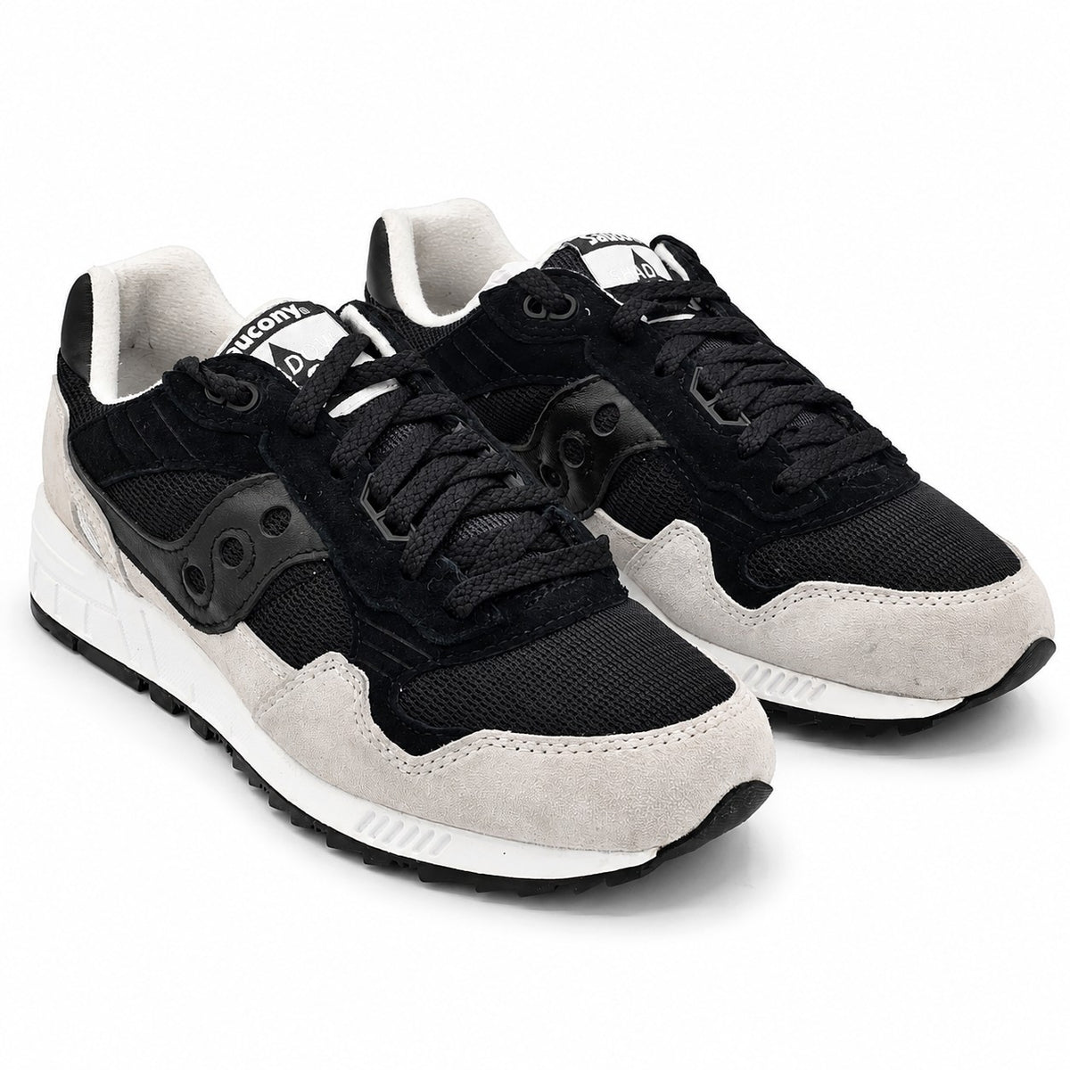 Saucony Shadow 5000 Black Grey Sneakers Men's 7.5 Women's 9 S70665-76 Retro