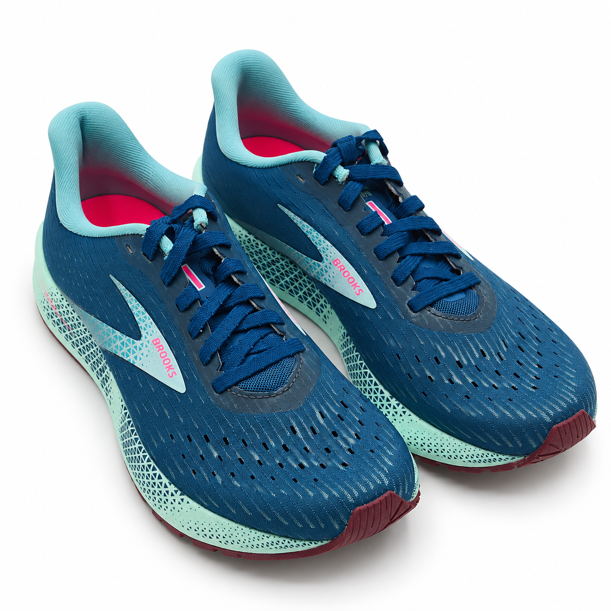 Brooks Hyperion Tempo Women's 9 Blue Coral DNA Flash Lightweight Running Shoes