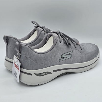 Skechers Go Walk Arch Fit Sneakers Women's Gray Walking Shoes 124485 7.5
